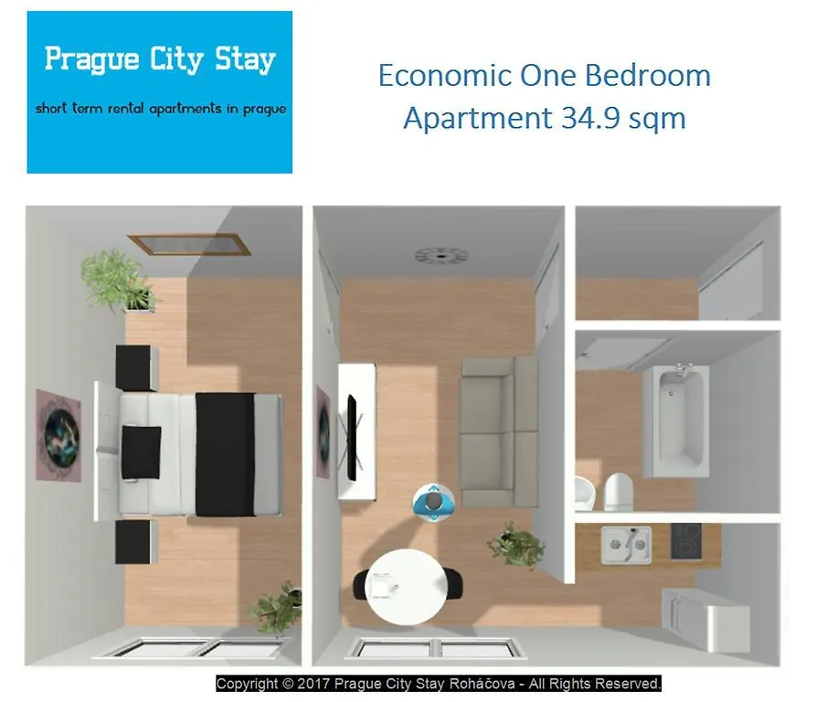 Ξενοδοχείο με διαμερίσματα Prague City Stay Rohacova